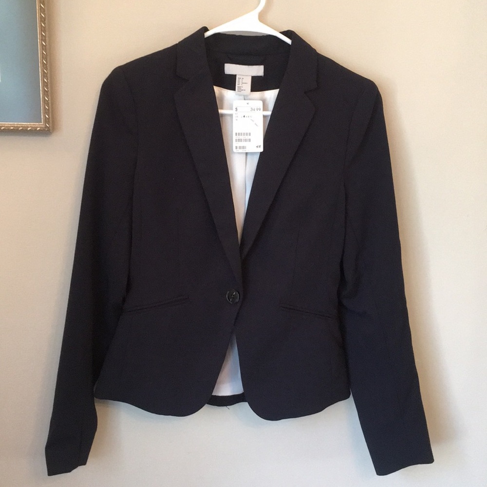 Navy blue blazer